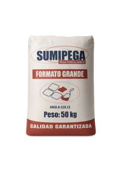 PEGA PORCELÁNICA FORMATO GRANDE